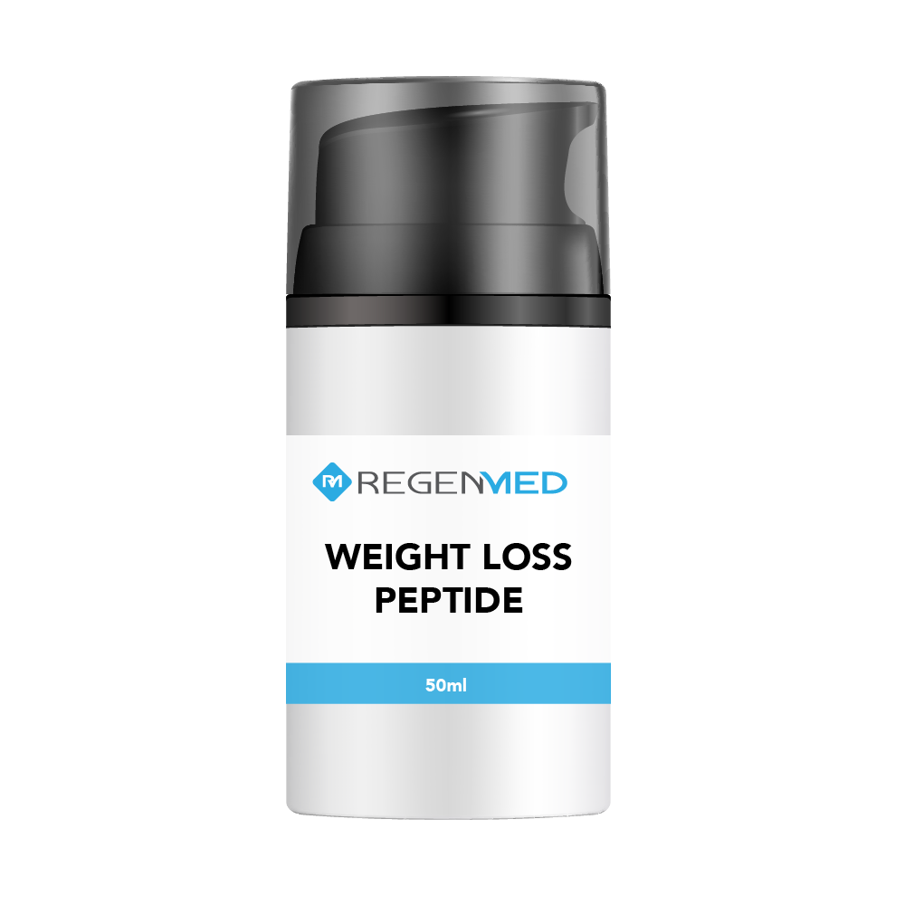 weight loss peptides, weight loss medication, lose weight no exercise_RegenMed, transdermal peptide Cream, buy peptides online Australia